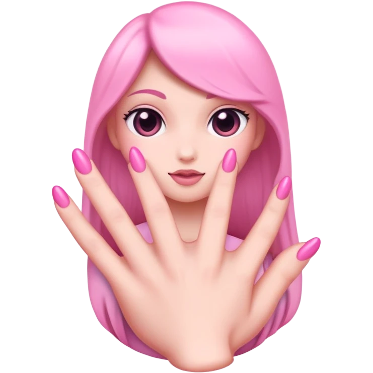 a finger in a pussy emoji