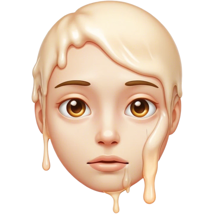 Melting me emoji