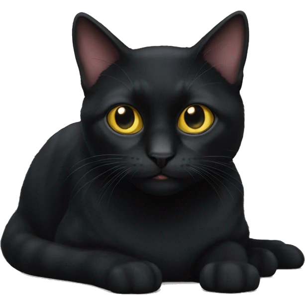 BOOMBAY black CAT emoji