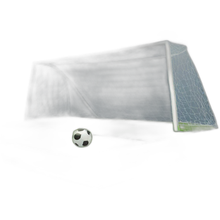 Soccer goal emoji