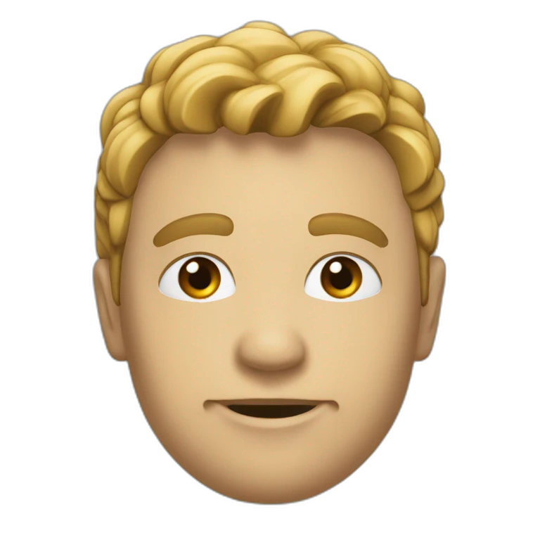 un mec qui est débordé emoji