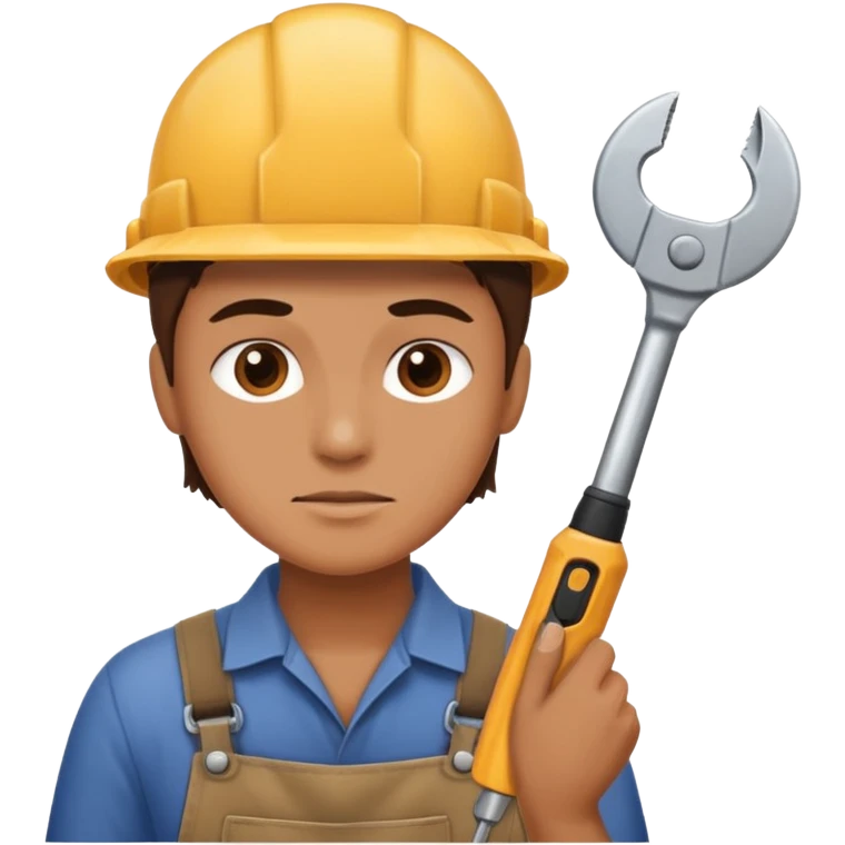person Repairing a tool emoji