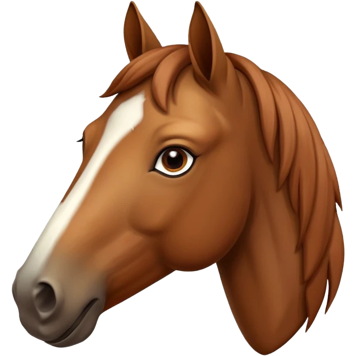 horse face emoji