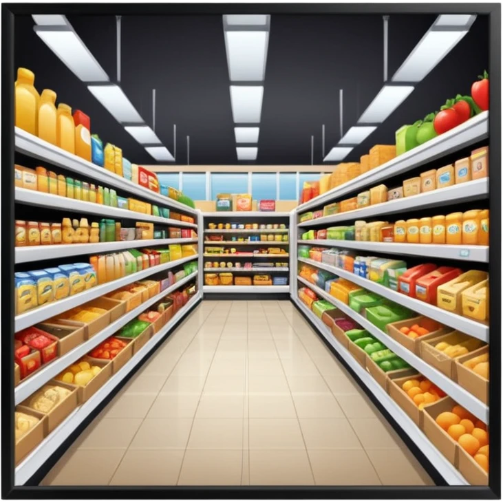 Grocery store emoji