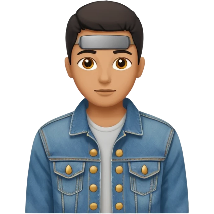 ancient egypt denim jacket emoji