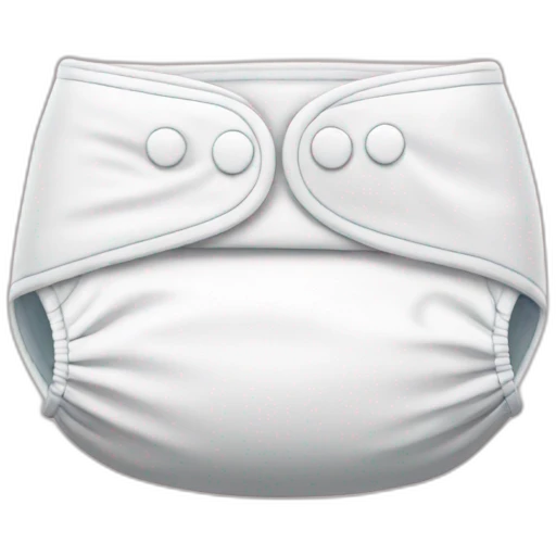 Diaper for baby emoji