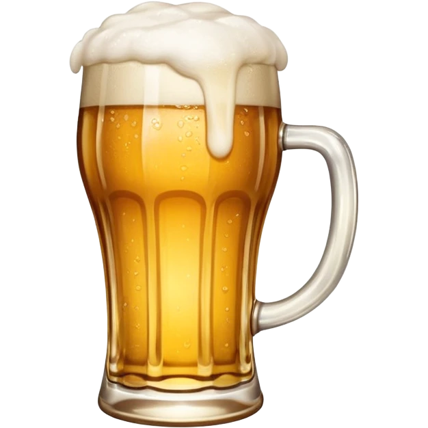 alcahol with foam emoji