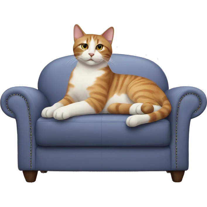 cat on sofa emoji