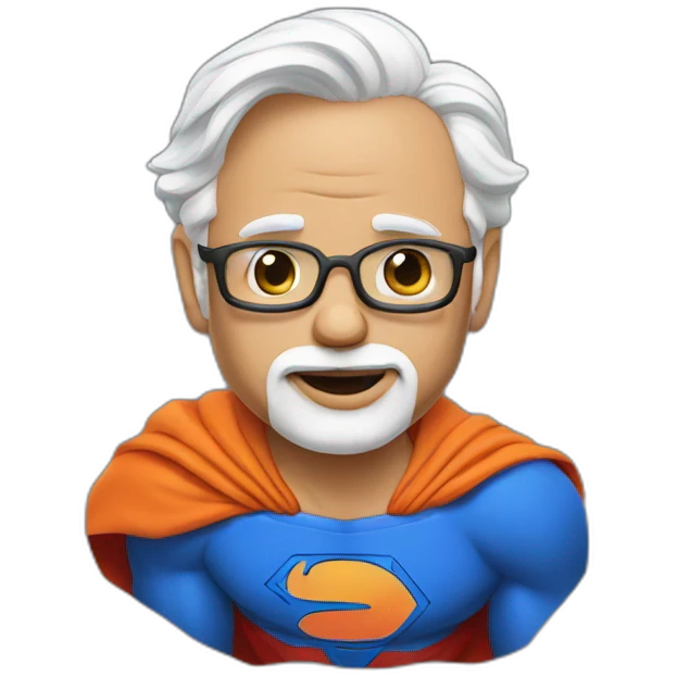 Modi super man emoji