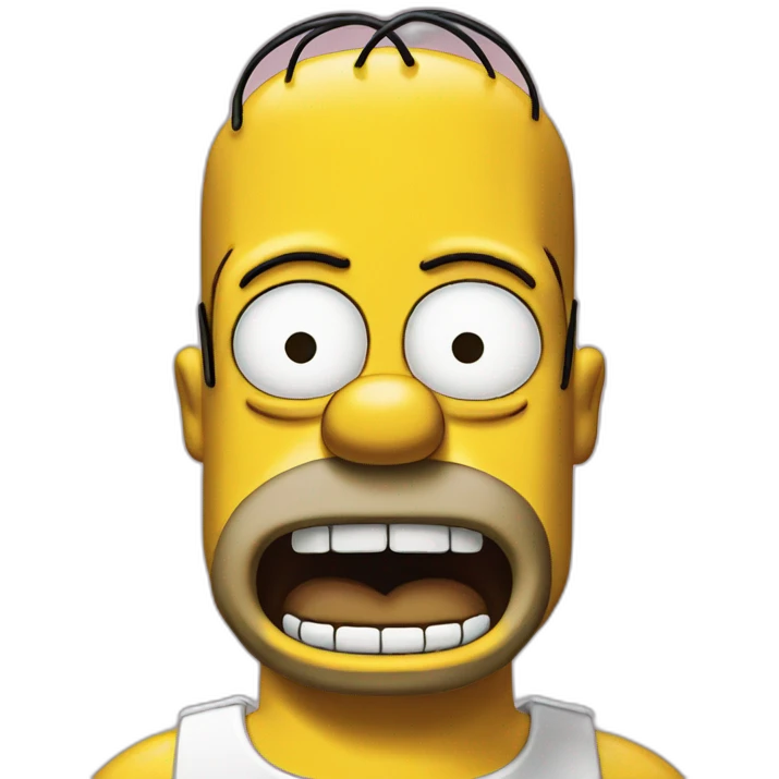 Homer simpson emoji