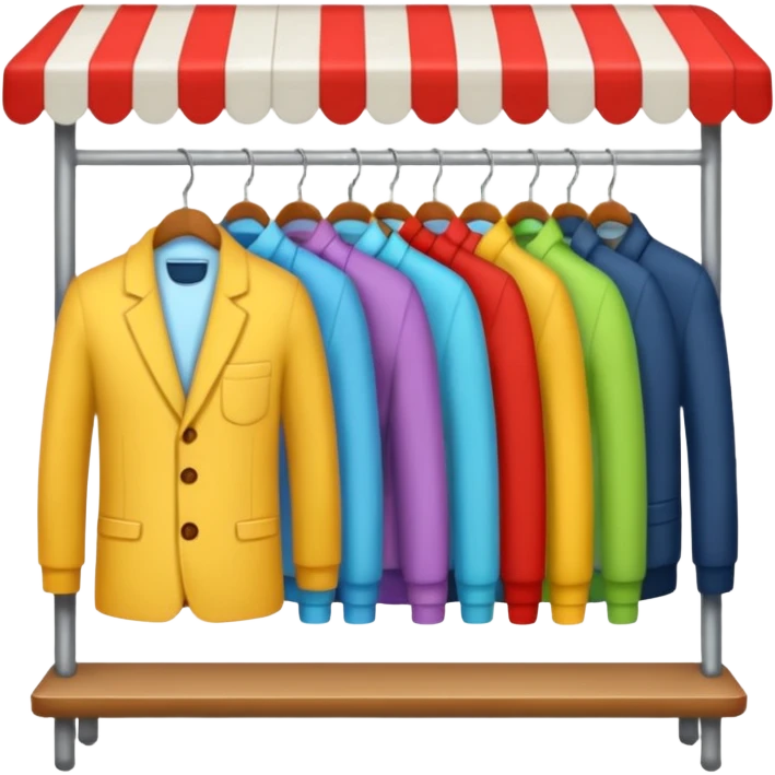 clothing store emoji