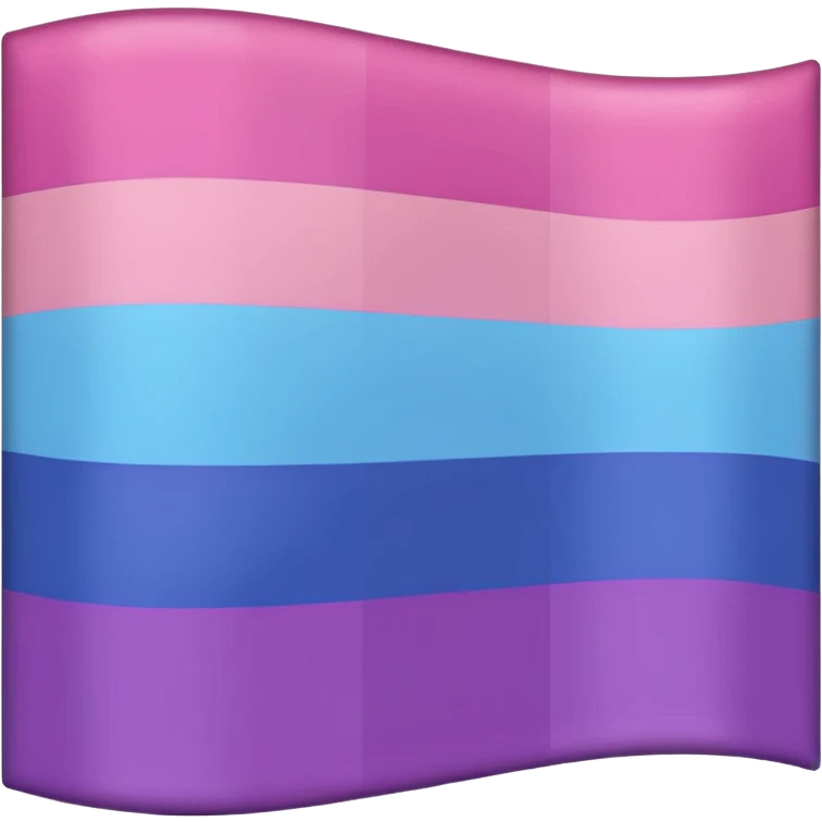 flag with the colors pink, purple and blue emoji