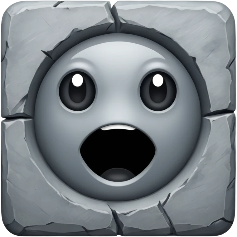 Ortası delik yamuk kare emoji