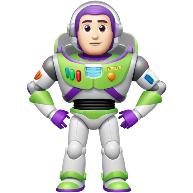 Buzz Lightyear space ranger emoji