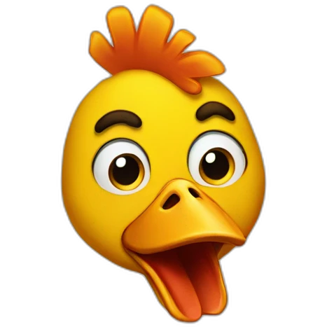 Chica the chicken emoji