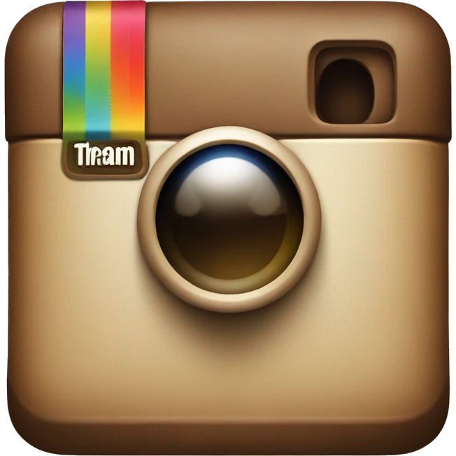 Instagram logo emoji