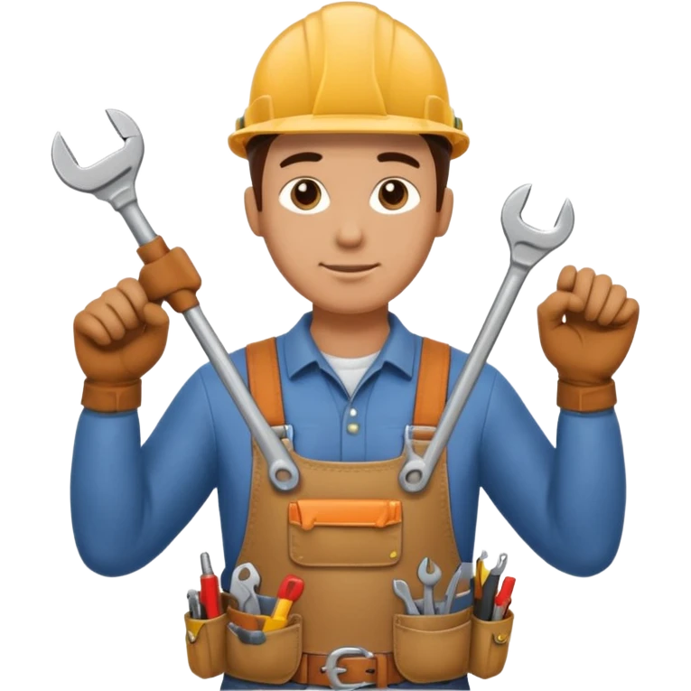 a handyman emoji