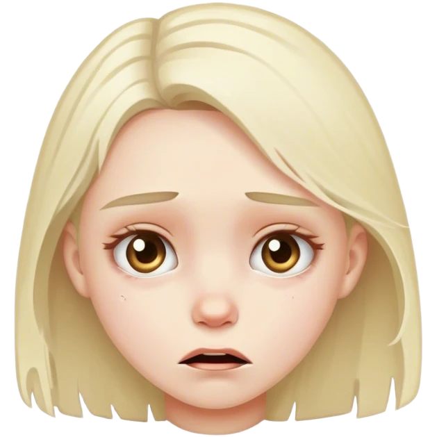 Girl desperate  emoji