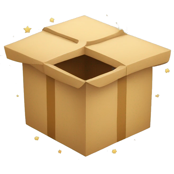 box with stars emoji