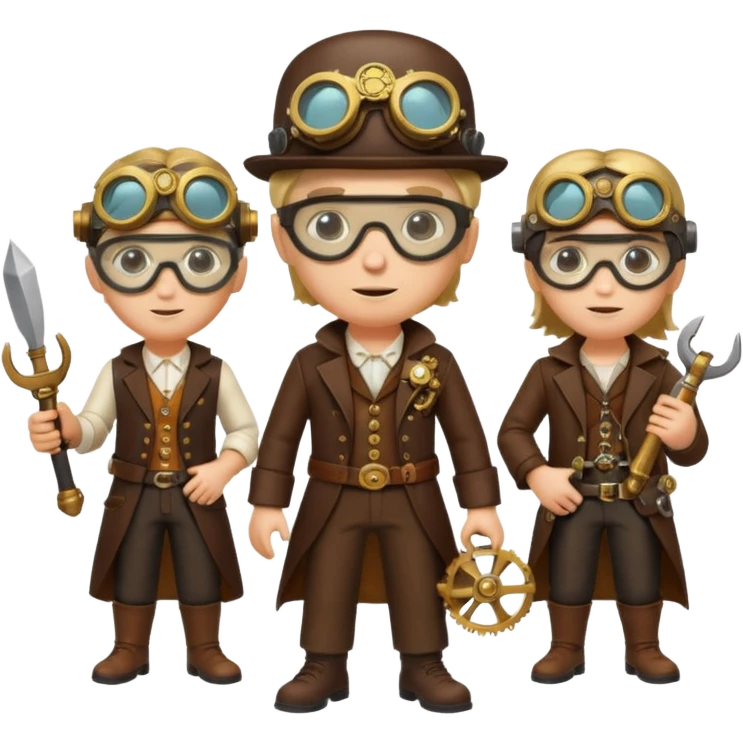 Steampunk Inventors emoji