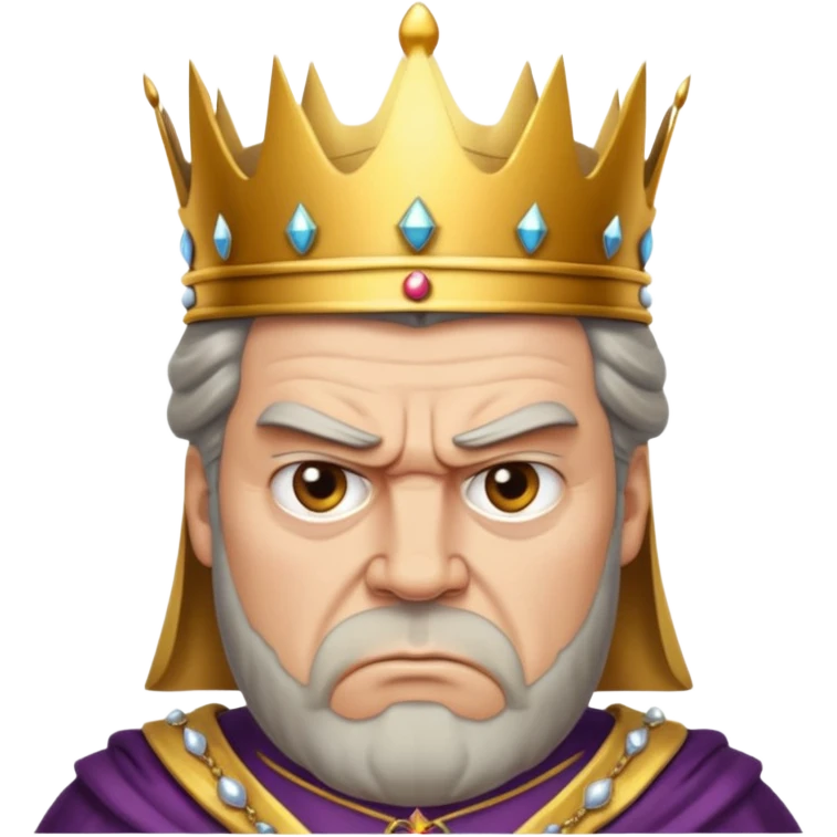 angry king emoji
