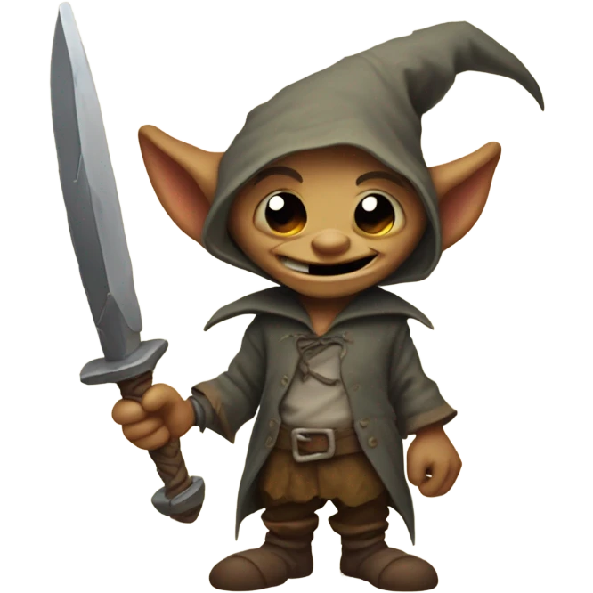 Hobgoblin of small minds emoji