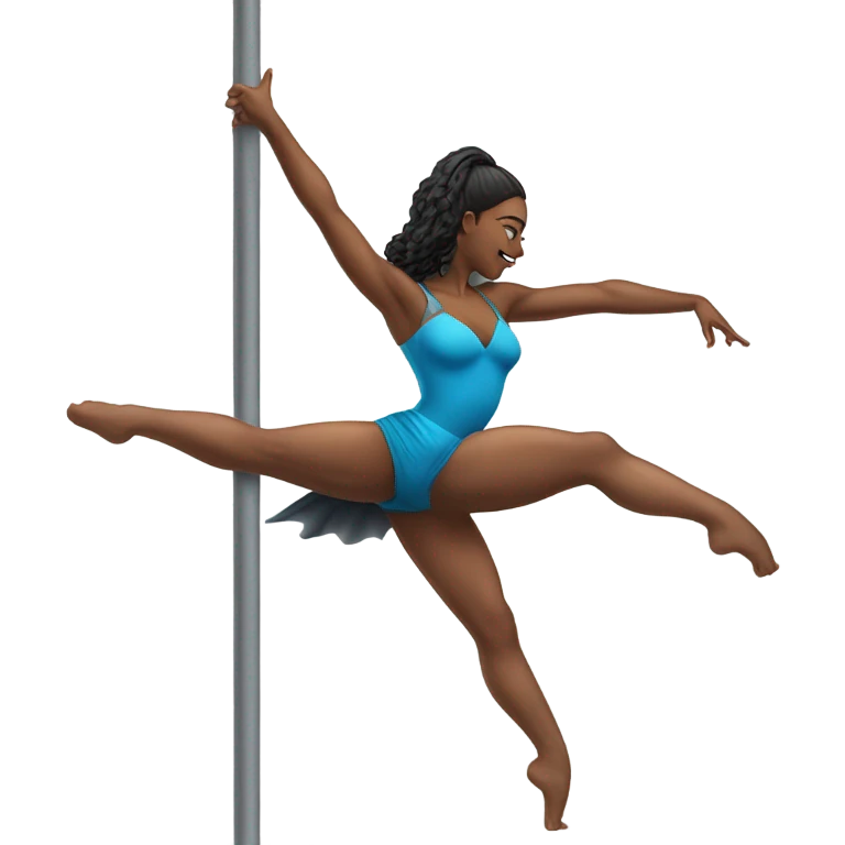 Pole dance emoji