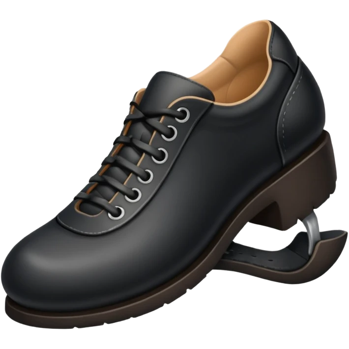 a foot with shoes emoji