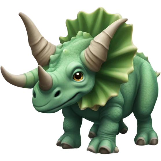 Triceratops emoji