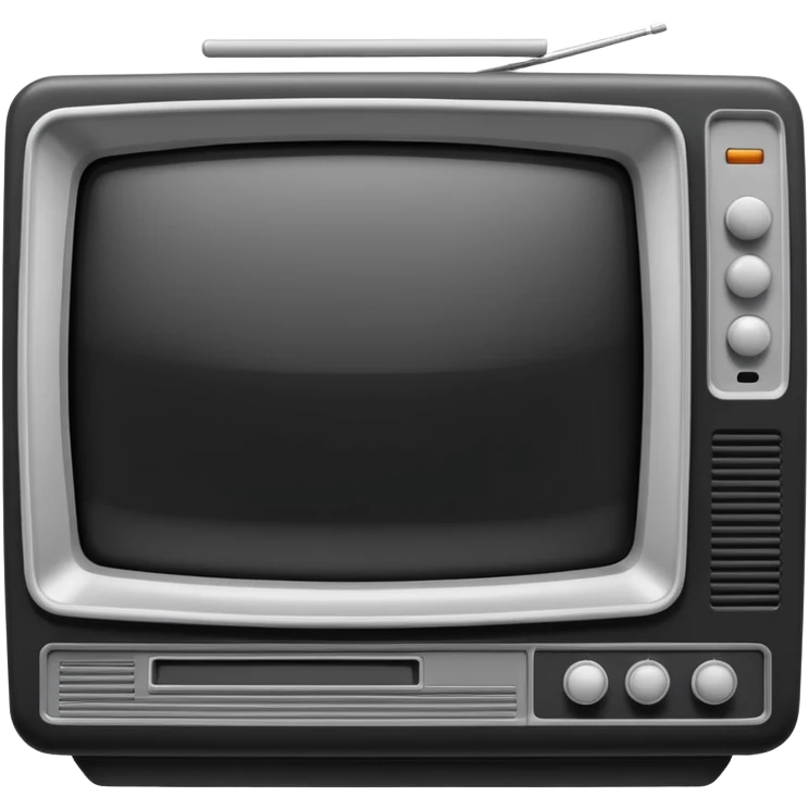classic CRT TV emoji