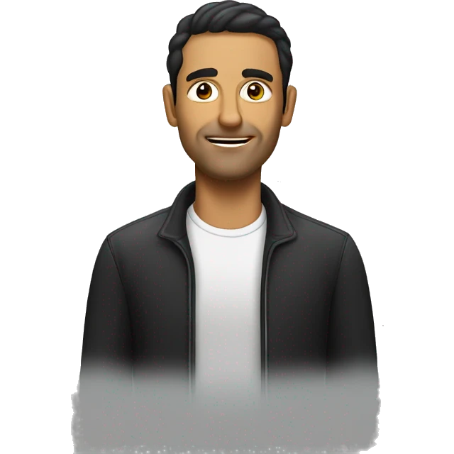 Albanina man with aura emoji