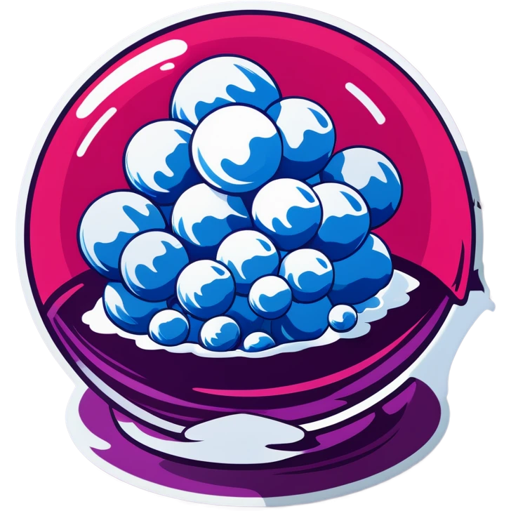 Ice ball emoji