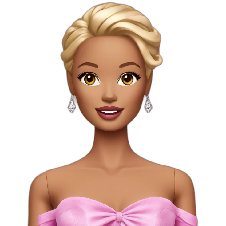 Barbie topmodel emoji