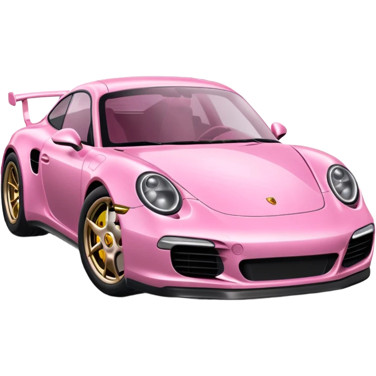 Roze Porsche emoji
