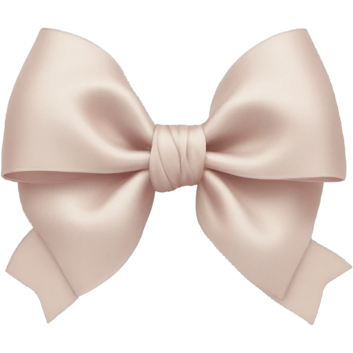 Coquette bow emoji
