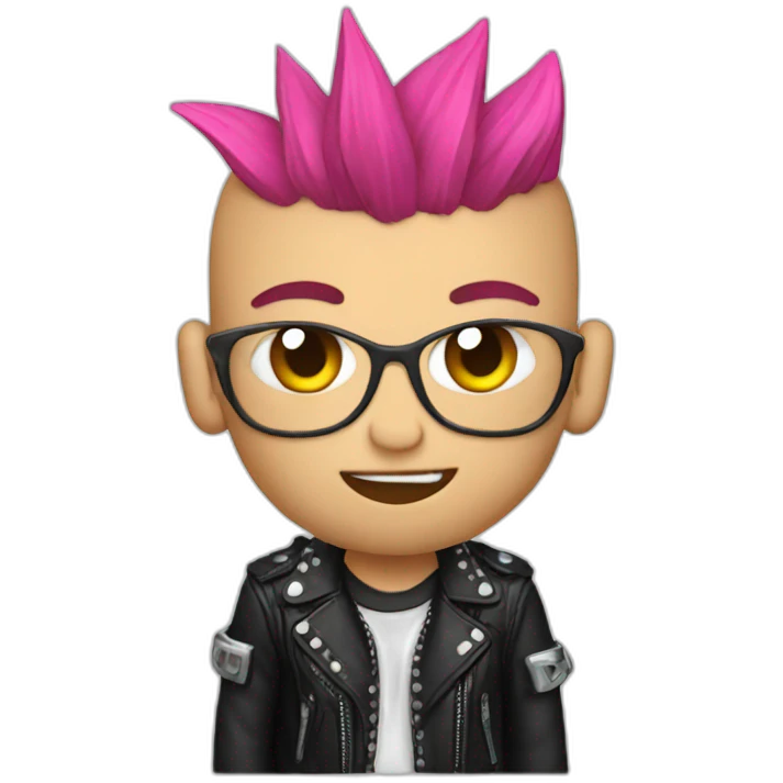 Punk cake emoji