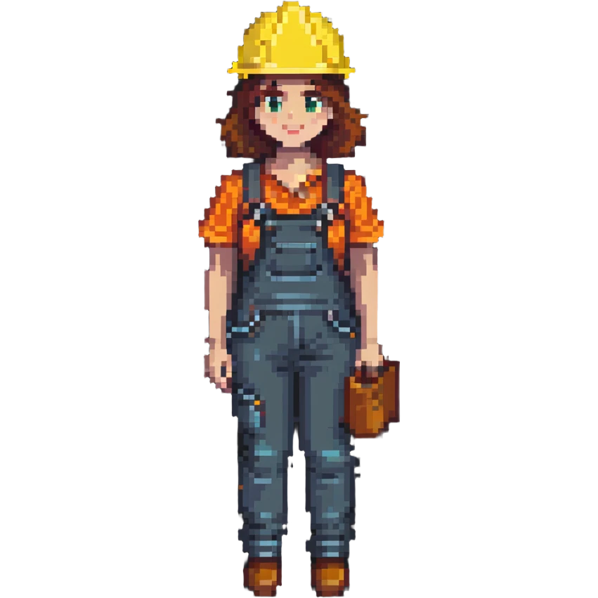 woman construction worker wearing a hard hat emoji