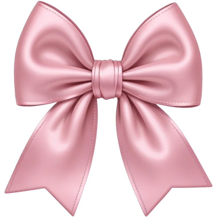Light pink bow emoji