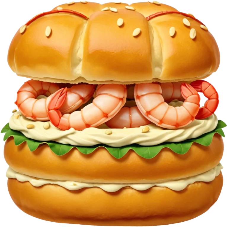 Un choux à la crevette (au lieu d’un choux à la crème) emoji