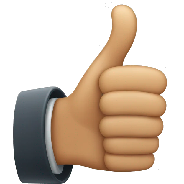 Thumb up Haki emoji