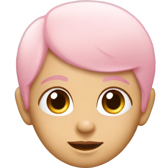 Baby pink emoji