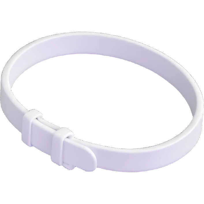 white Whoop band bracelet emoji