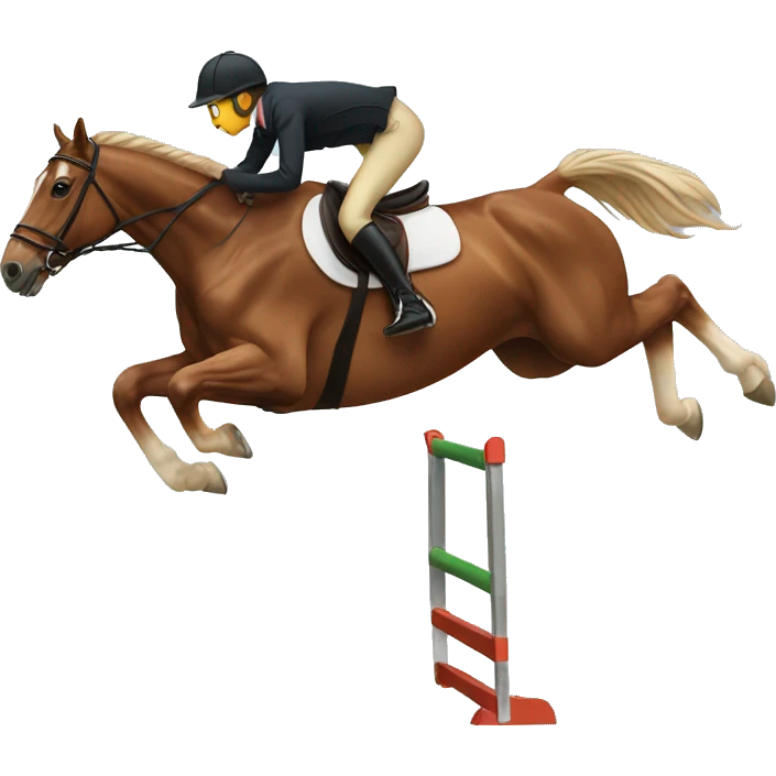 Horse jumping  emoji