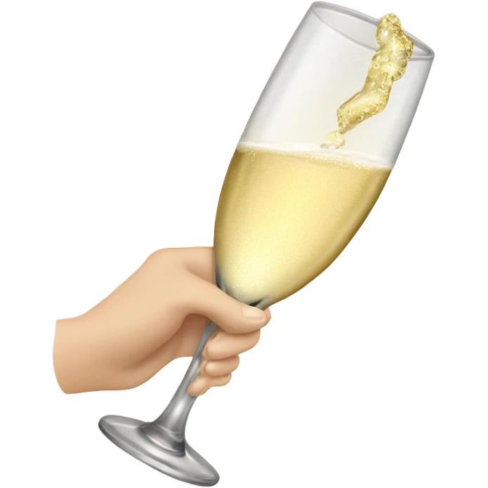 champagne toast emoji