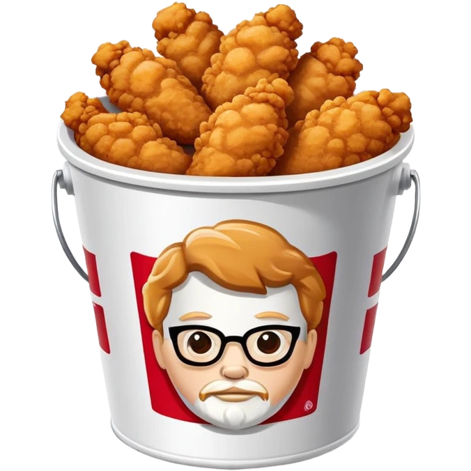 KFC fried chicken bucket emoji