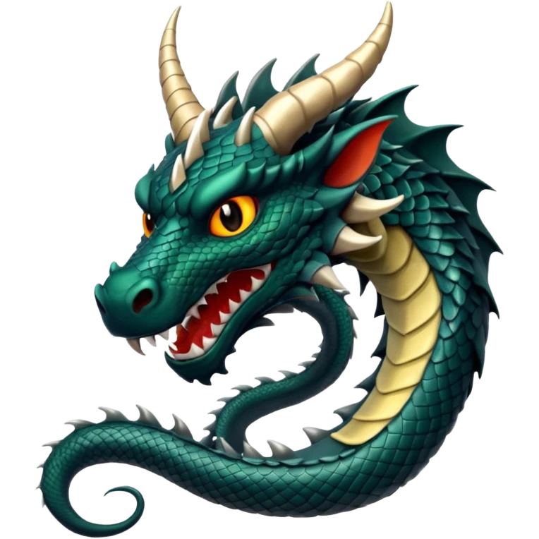 
Black Lying Dragon emoji