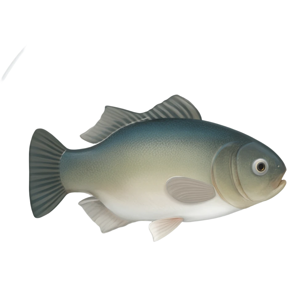 Fish in a bowl emoji