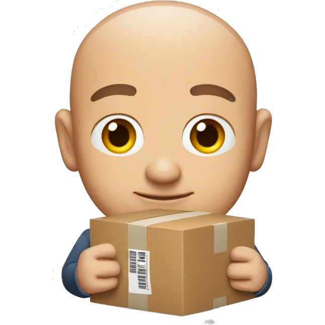 jeff bezos holding box emoji