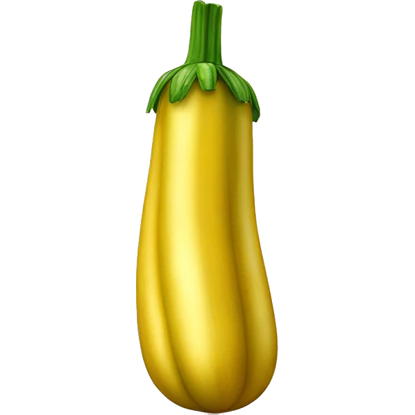 golden zucchini emoji
