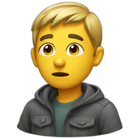 wondering emoji
